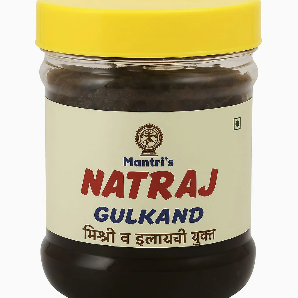[Gulkand] Mantri's Natraj Rose Gulkand with Mishri and Cardamon pack of 400 gram