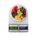 Metkool 10 Kg Digital Kitchen Weighing Scale with LCD Display for Home | High Accuracy Food Weight Machine