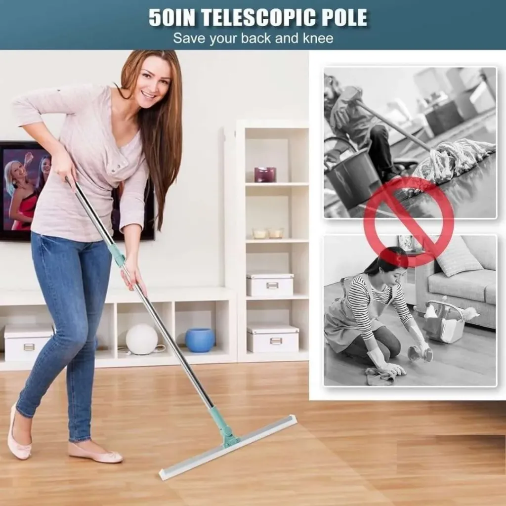 [Magic Broom] Multifunctional Magic Broom Sweeper |180-Degree Rotatable Broom | Silicon Floor Wiper with Extended Handle