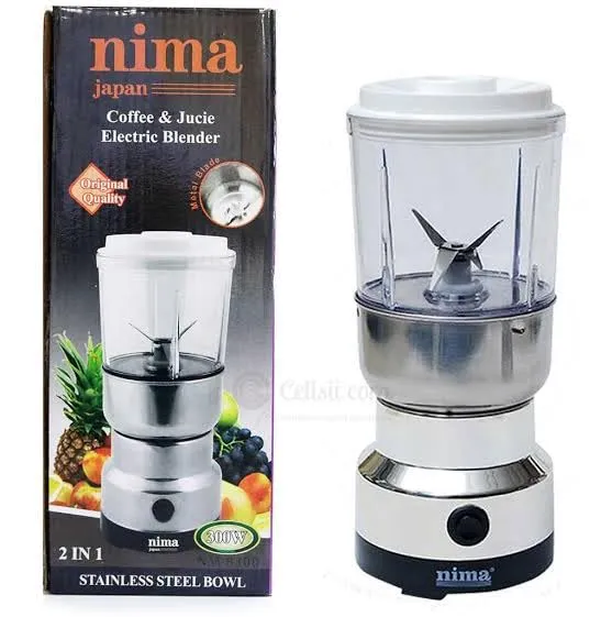 [Nima Two Jar] Nima Big Electric Grinder, Nima Two Jar Grinder Big Discount