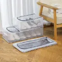 Transparent Shoe Bag Shoe Organizer Shoe Box Dustproof Shoe Cover | Foldable Shoe Bag