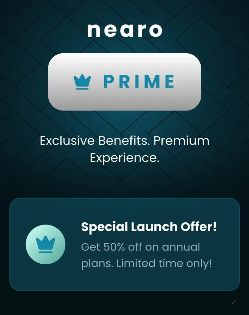 Nearo Prime Membership